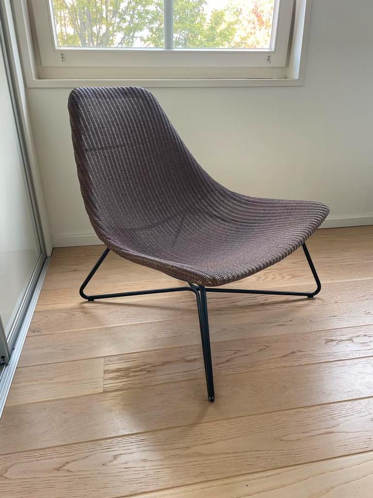 IKEA Radviken Loungestoel - Donkerbruin, Huis en Inrichting, Stoelen, Gebruikt, Eén, Riet of Rotan, Bruin, Ophalen