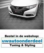 Maxton Design Spoiler Lip Splitter Voor Honda Civic MK9, Auto diversen, Tuning en Styling, Ophalen of Verzenden, Automotive Parts