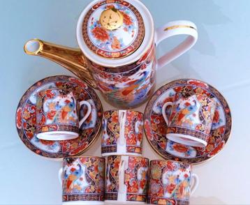 Geërfd. Imari Prachtige oude koffie servies. Nieuw

 beschikbaar voor biedingen
