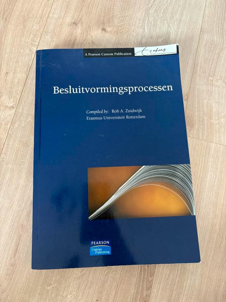 Besluitvormingsprocessen - Rob A. Zuidwijk, Boeken, Studieboeken en Cursussen, Gelezen, HBO, Gamma, Ophalen of Verzenden
