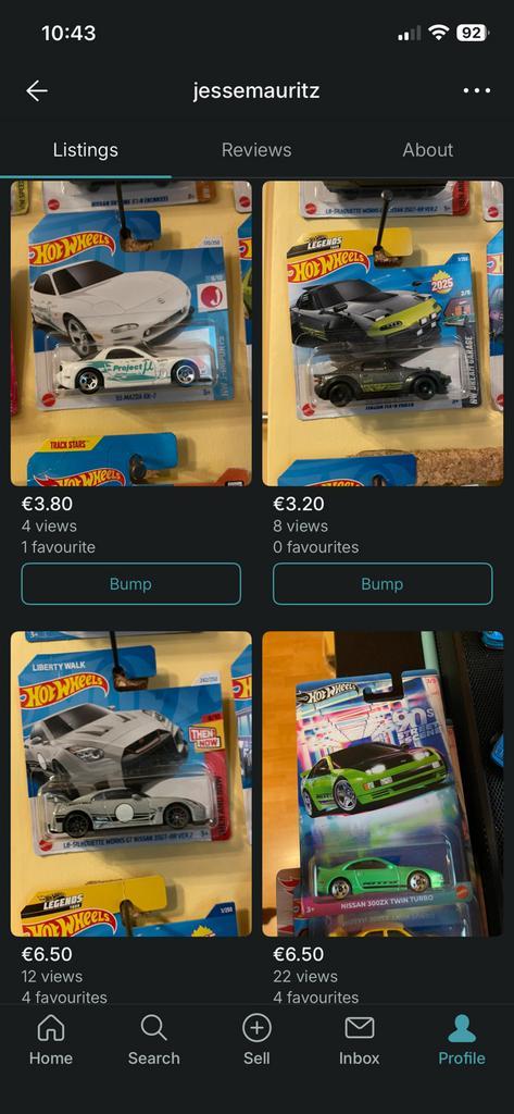 vele Hotwheels JDM per stuk, Hobby en Vrije tijd, Modelauto's | Overige schalen, Zo goed als nieuw, Auto, Ophalen of Verzenden