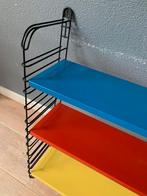 Vintage Tomado wandrek - kast retro wandmeubel metaal, Gebruikt, Onbekend, Ophalen of Verzenden, Onbekend