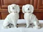 Hoerenhondjes Poedel hond beeld set Staffordshire dogs, Ophalen of Verzenden