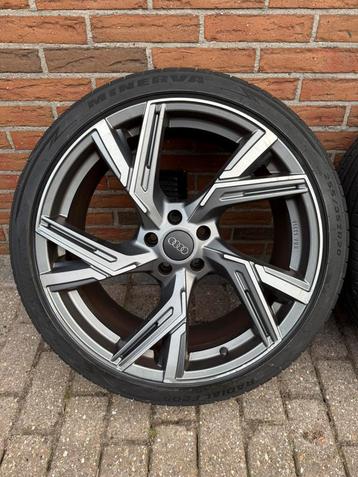 20” RS6 Style velgen 5x112 + Zeer goede banden 255/35 R20 beschikbaar voor biedingen