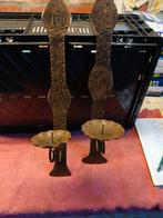 Kandelaar., Huis en Inrichting, Woonaccessoires | Kandelaars en Kaarsen, Ophalen, Gebruikt, Metaal, 50 tot 75 cm