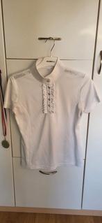 Witte Wedstrijdshirt Robell Maat S, Wit, Ophalen of Verzenden, Zo goed als nieuw, Korte mouw