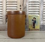 Antieke Franse olijven pot met deksel maat 5