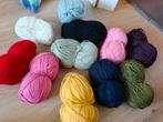Diverse bollen wol/garen, Ophalen of Verzenden, Zo goed als nieuw, Breien of Haken, Wol of Garen