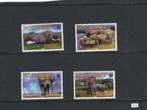 Olifanten mozambique wwf wnf bedreigde diersoorten, Ophalen of Verzenden, Postfris, Dier of Natuur