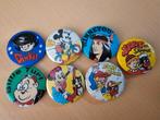 Vintage Stripfiguren Buttons - Dinkie, Mickey, Winnetou, Verzamelen, Speldjes, Pins en Buttons, Ophalen of Verzenden, Gebruikt