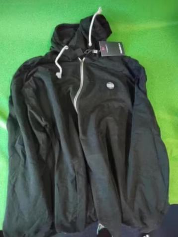 NIEUW! North56 Sweat cardigan 99832/099 zwart 7XL € 37,99 beschikbaar voor biedingen