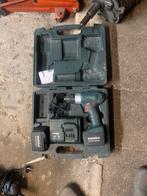 Metabo accuboormachine schroevendraaier, Doe-het-zelf en Verbouw, Gereedschap | Boormachines, Ophalen, Gebruikt, Boor- en Schroefmachine