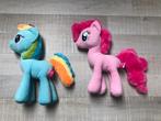 2 knuffels My little pony Rainbow Dash, Pinkie Pie, Ophalen of Verzenden, Zo goed als nieuw