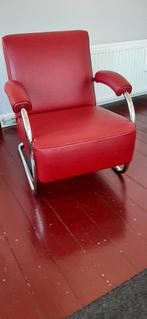 Prachtige fauteuil buizenframe, Ophalen, Zo goed als nieuw, 50 tot 75 cm