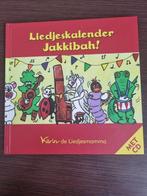 Boek Liedjeskalender jakkibah liedjesmamma incl. CD, Ophalen of Verzenden, Cd, Kind