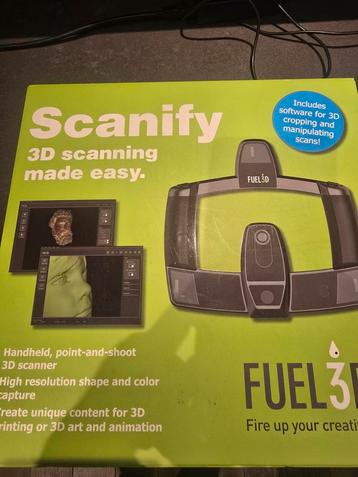 Fuel3D Handheld 3D Scanner - Scanify beschikbaar voor biedingen