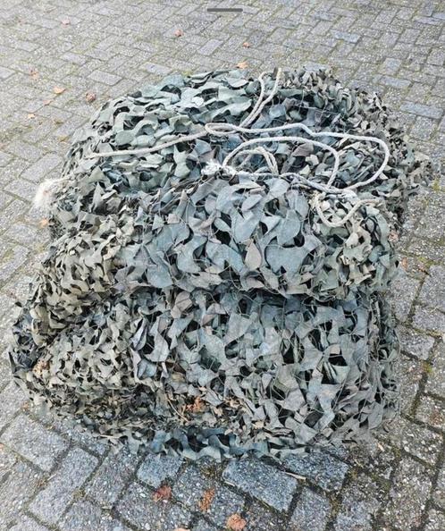 Amerikaanse camouflage net camouflagenet 6kant ø6,5m, Verzamelen, Militaria | Algemeen, Landmacht, Ophalen