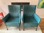 Charly Montis Gerard van den Berg, Huis en Inrichting, Fauteuils, Ophalen, Gebruikt, Minder dan 75 cm, Leer