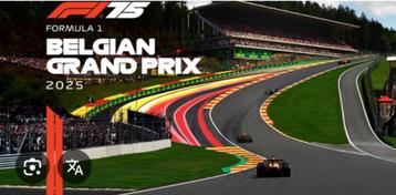 2 tickets Formule 1 GP België Spa Zondag 27 juli 2025 Brons beschikbaar voor biedingen