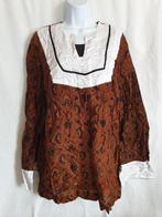 Leuk ouderwets shirt, hippie. Mt XL. Merk NeNe, Carnaval, ., Maat 46/48 (XL) of groter, Ophalen of Verzenden