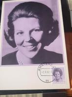 Beatrix Maximumkaarten met Zegels & Stempels, Verzenden, Na 1940, Gestempeld