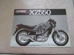 Yamaha XZ550 brochure folder 1982, Ophalen of Verzenden, Yamaha