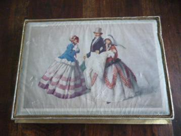 bijzondere antieke  elegante  gave doos 38x38 cm beschikbaar voor biedingen