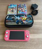 Nintendo switch lite, Ophalen, Roze of Coral, Zo goed als nieuw, Met beschermhoes of tas