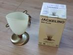 Kleine sta lamp Jackelino Mat Glas, Ophalen of Verzenden, Gebruikt, Metaal, Minder dan 50 cm