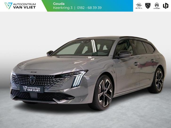 Peugeot 508 SW 1.6 HYbrid 180 GT 7,4 kW boordlader | Alcanta, Auto's, Peugeot, Bedrijf, Te koop, 360° camera, ABS, Achteruitrijcamera