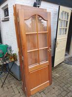 4 massief houten deuren, Doe-het-zelf en Verbouw, Deuren en Horren, Ophalen, Gebruikt, 80 tot 100 cm, Binnendeur