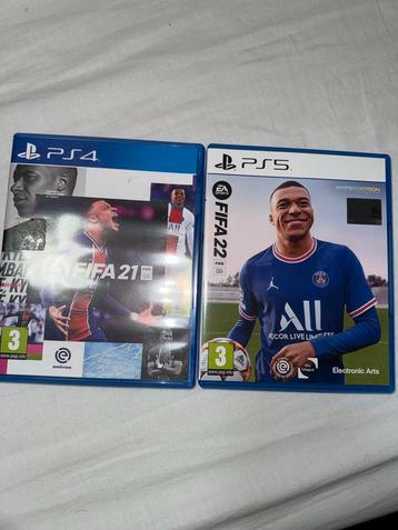 FIFA 21 (PS4) & FIFA 22 (PS5) beschikbaar voor biedingen