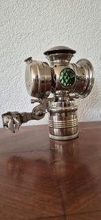 Authentieke vintage carbide fietslamp, Ophalen of Verzenden