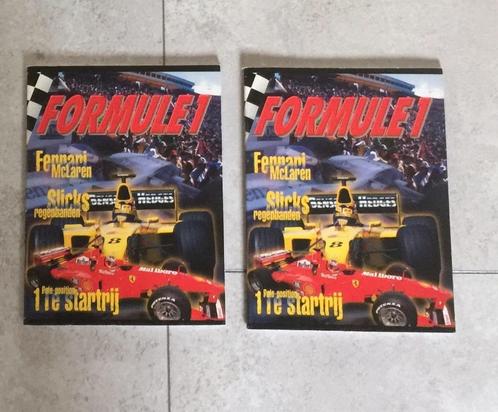 FORMULE 1 / Mercedes - 2 gelinieerde schriften A5  e.a., Verzamelen, Automerken, Motoren en Formule 1, Nieuw, Formule 1, Ophalen of Verzenden