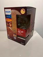 Philips Vintage LED Lamp - Flame - E27 - Nieuw, Ophalen, Vintage, Nieuw, Glas