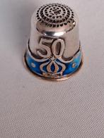 ZELDZAMEN Zilveren Vingerhoed Juliana-Bernhard 1937-1987, Antiek en Kunst, Ophalen of Verzenden
