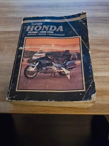 Honda Goldwing GL1500 Service Boek beschikbaar voor biedingen