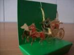 Hanger paarden met koetsen koetsier nieuw, Ophalen of Verzenden, Nieuw, Paard, Beeldje of Figuurtje
