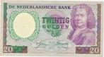 Nederland 20 gulden 1955 Boerhaave, Los biljet, Ophalen of Verzenden