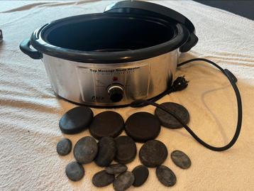 Hotstone massage - Top massage stone heather incl 16 stenen beschikbaar voor biedingen