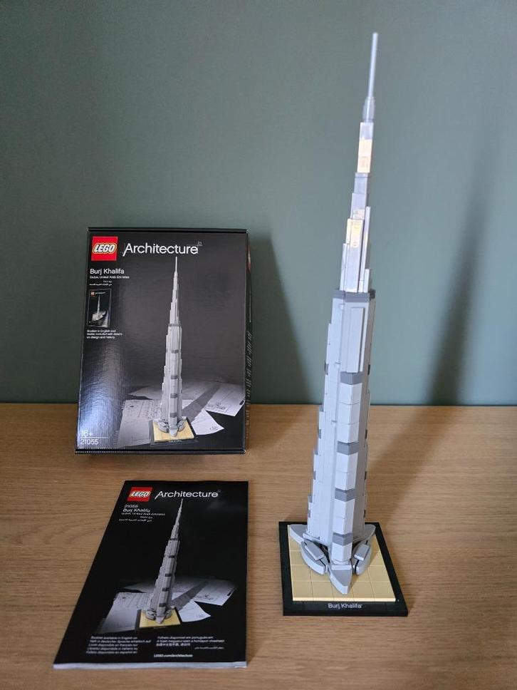 Lego Architecture 21055 Burj Khalifa, Kinderen en Baby's, Speelgoed | Duplo en Lego, Zo goed als nieuw, Lego, Complete set, Ophalen of Verzenden
