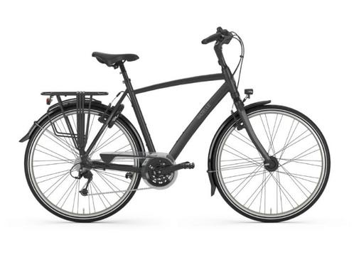 Gazelle CHAMONIX T27 H61 Black V27 (mat), Fietsen en Brommers, Fietsen | Heren | Herenfietsen