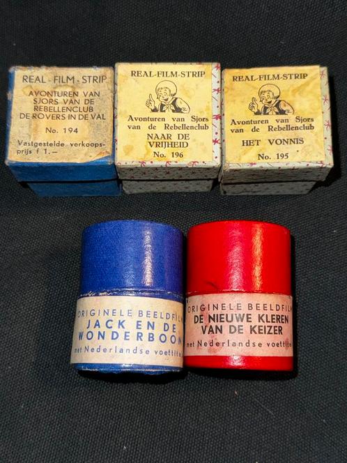 Real film strip: Sjors van de rebellenub- kleren keizer enz, Verzamelen, Fotografica en Filmapparatuur, Ophalen of Verzenden