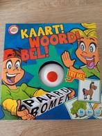 Kaart! Woord! Bel! Spel., Drie of vier spelers, Ophalen of Verzenden, Zo goed als nieuw, Toy Universe