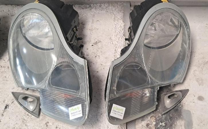 Twee EU- koplampen Porsche 996, Auto-onderdelen, Verlichting, Porsche, Gebruikt, Ophalen