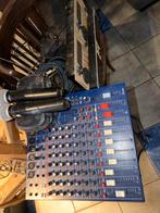Mengpaneel, Microfoons & CD Spelers - Muziek Setup, Ophalen, Gebruikt, 10 tot 20 kanalen, Microfooningang