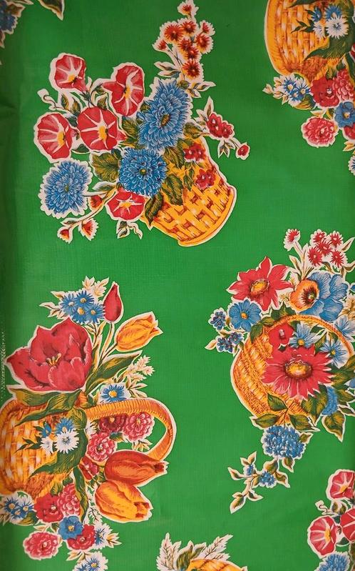 Mexicaans tafelzeil + schalenset Zakdesigns - picknick, Huis en Inrichting, Tafelkleden, Zo goed als nieuw, Rechthoek, Ophalen