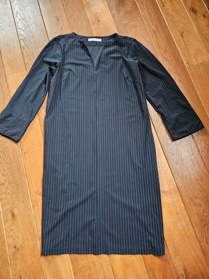 Studio Anneloes Jurk Maat S zgan, Kleding | Dames, Jurken, Zo goed als nieuw, Maat 36 (S), Zwart, Knielengte, Ophalen of Verzenden