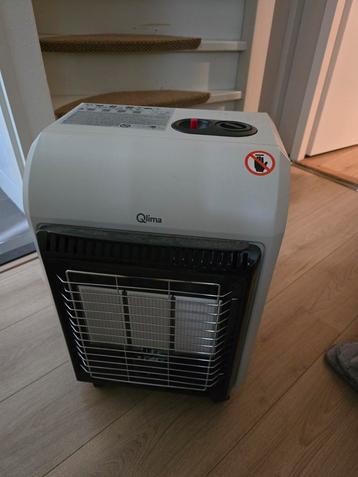 Qlima gaskachel incl gasfles beschikbaar voor biedingen