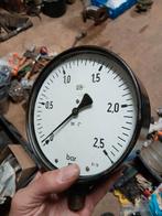 Drukmeter Manometer Oliedruk Stationaire Motor, Watersport en Boten, Ophalen of Verzenden, Motor en Techniek